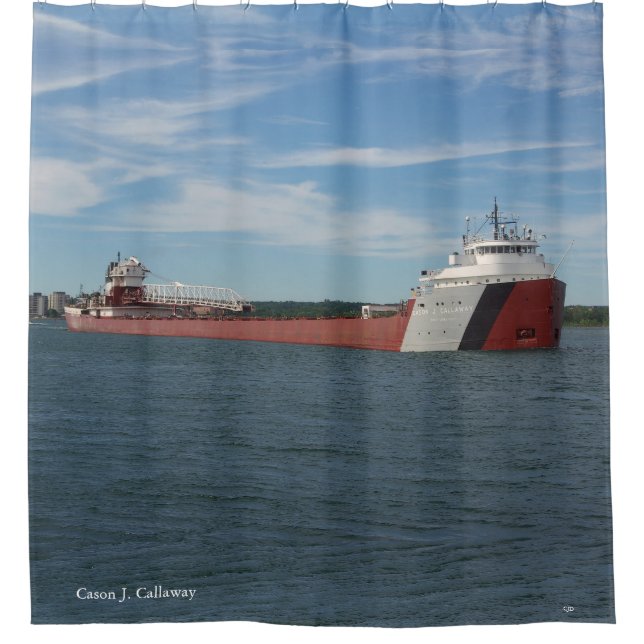 Para Chuveiro Cortina de chá Cason J. Callaway (Frente)