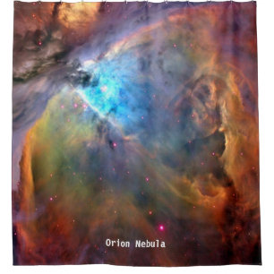 Para Chuveiro Cortina de chá da galáxia do espaço da nebulosa