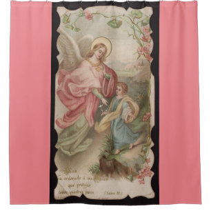 Para Chuveiro Cortina de chá de Angeles dos anjos
