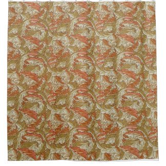 Para Chuveiro Cortina de chá do Acanthus de William Morris