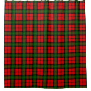 Para Chuveiro Cortina de Chá Kerr Tartan