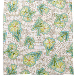 Para Chuveiro Cortina de Chá Mosaico Daisy