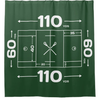 Para Chuveiro Cortina Design de Chá de Campo de Lacrosse