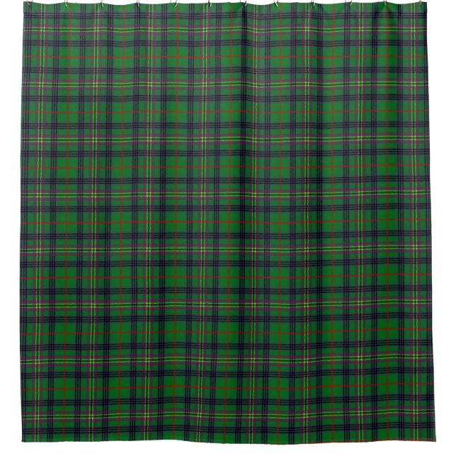 Para Chuveiro Kennedy Tartan - Cortina de Chá (Frente)