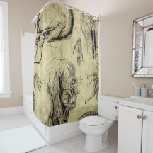 Legal Cortina de Chá de Anatomia Vintage