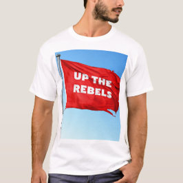 Para cima, os Rebeldes têm o tema T-Shirt