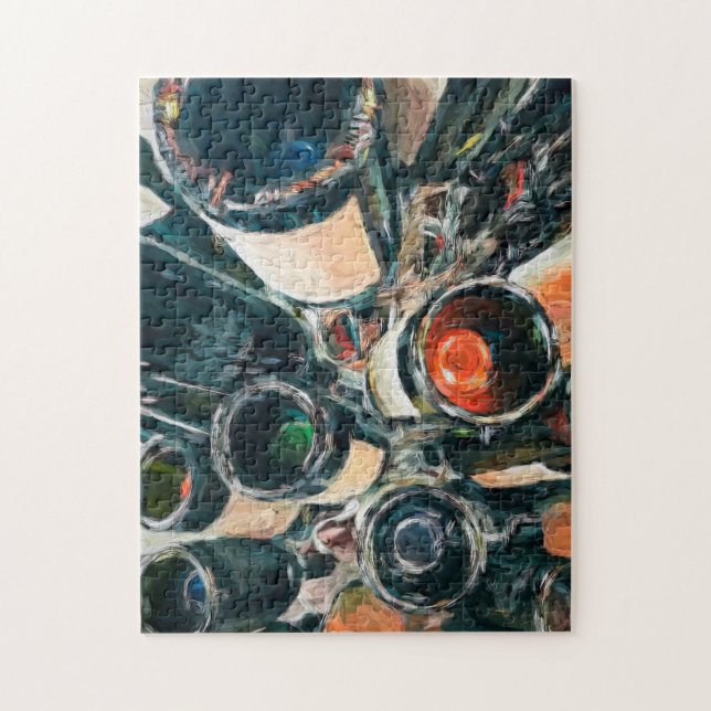 Para Cima!  um quebra-cabeça para amantes de vinho (Vertical)