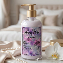 Para Comida Rótulo de frasco de cosméticos com flores rosa e r