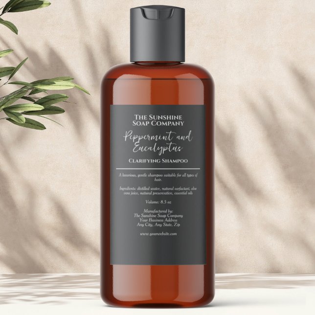 Para Comida rótulo de garrafa de cosméticos impermeável minima (Criador carregado)