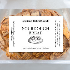 Para Comida Rótulo de produto de padaria Cottage Bakery SD01_2
