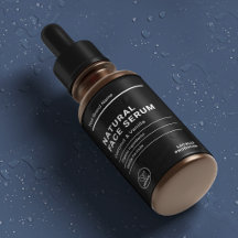 Rótulo de Produto Impermeável de Frasco de 60ml Mi