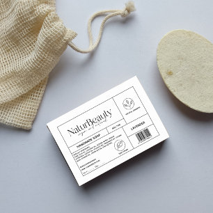 Para Comida Rótulo de Sabão Cosmético do Produto Moderno