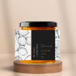 Para Comida Rótulo do Limon Jam Moderno