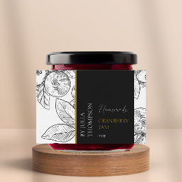 Para Comida Rótulo moderno de emade de amora