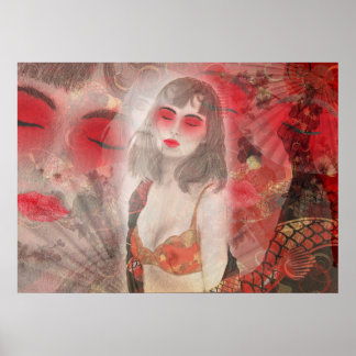 Para contar a vocês uma Poster de história geisha