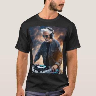 Para criar uma camiseta de DJ com um título de imp