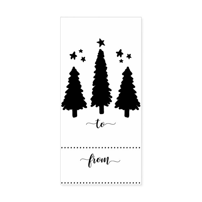 Para / De Carimbo De Borracha Da Etiqueta De Prese (Impressão)