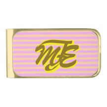 Monogram Money Clip