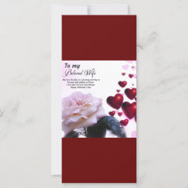 Para esposa amada, Feliz dia dos namorados 