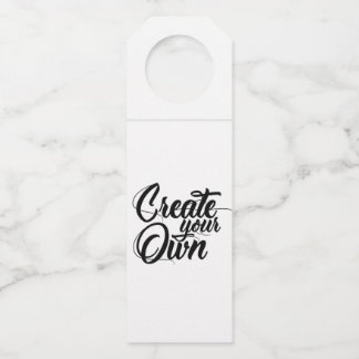 Para Garrafa Crie o seu - Etiqueta do frasco