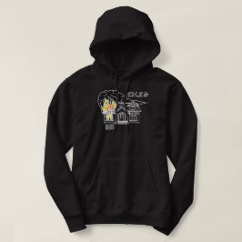 Para Hoodie Pullover do Coração da Morte