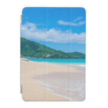 Capa de mar com praia, onda de Excelente e caixa d