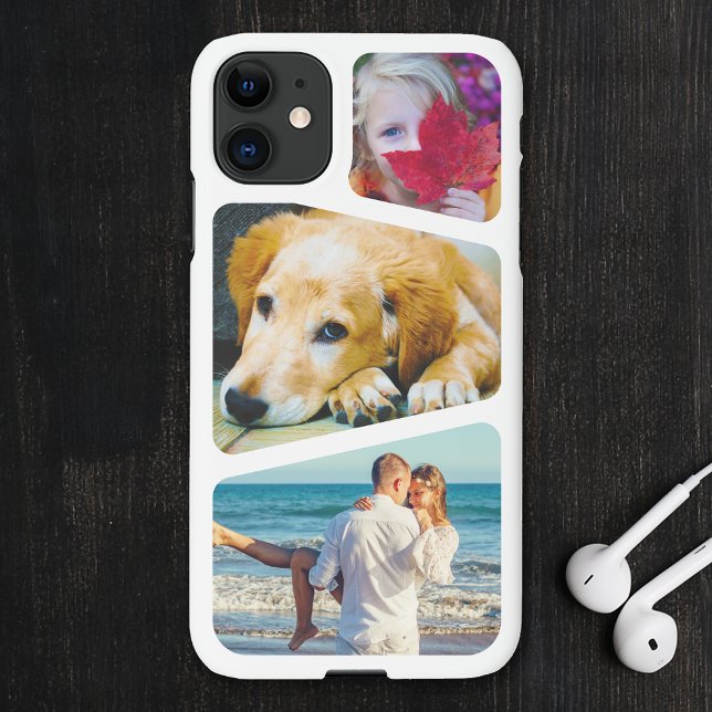 Para iPhone 11 3 Modelo de Foto iPhone11 Capa de telefone Branca  (Criador carregado)