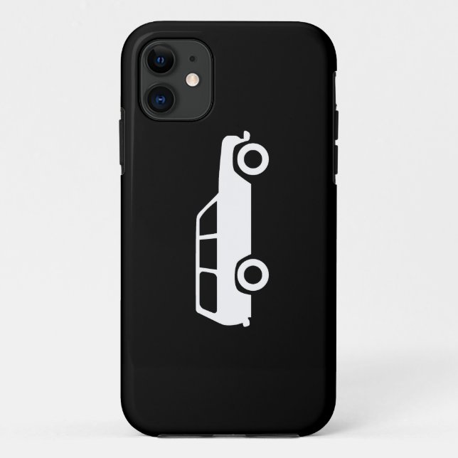 Para iPhone 11 60 séries Toyota aterram a capa de telefone do (Verso)