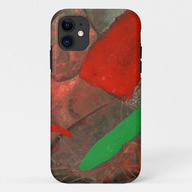 Para iPhone 11 Abstrato Art Capa de telefone (Verso)