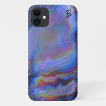 Abstrato Opal Agate Capa de telefone Personalizada