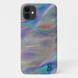 Para iPhone 11 Abstrato Opal Capa de telefone Personalizada