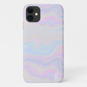 Para iPhone 11 Abstrato Pastel Agate Capa de telefone Personaliza