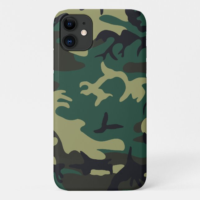Para iPhone 11 As forças armadas camuflam mal a capa do ipod (Verso)