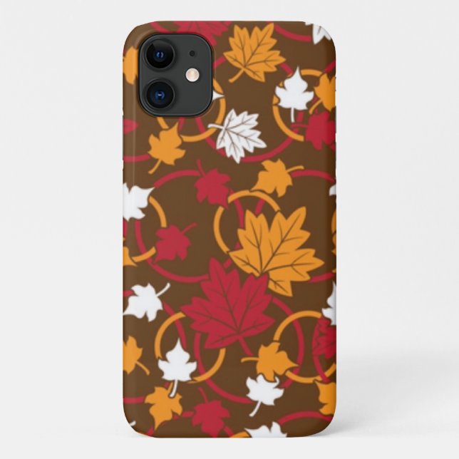 Para iPhone 11 Autumn Deixa a Capa de telefone (Verso)