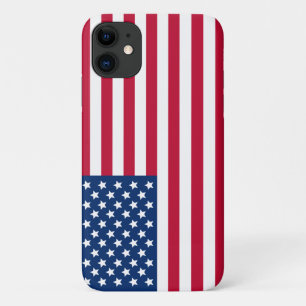 Para iPhone 11 Bandeira Americana - Capa de telefone Patriótica