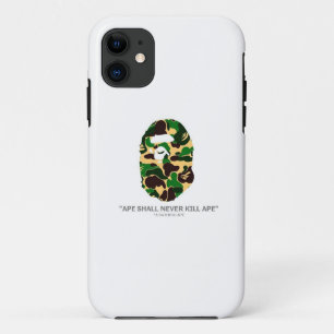Para iPhone 11 BAPE mim capa de telefone