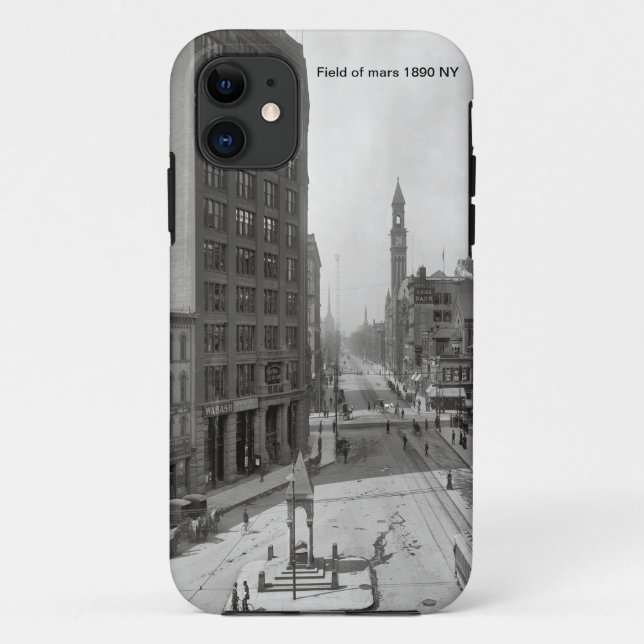 Para iPhone 11 Campo de capa do ipod touch de ipod touch de marte (Verso)