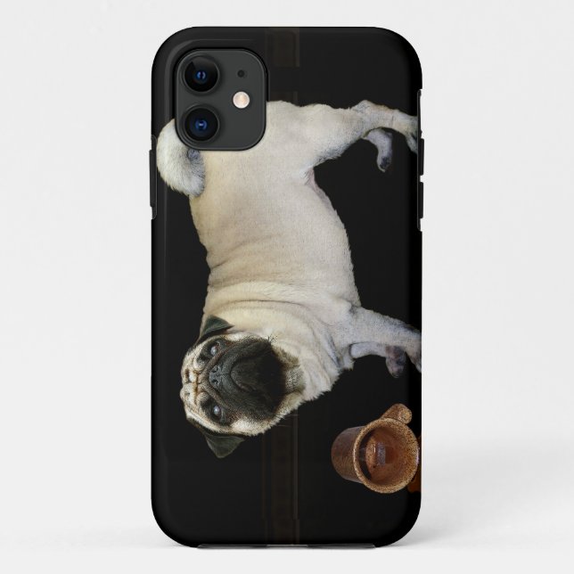 Para iPhone 11 Cão Cachorro e Capa de telefone-amante-de-pântano  (Verso)