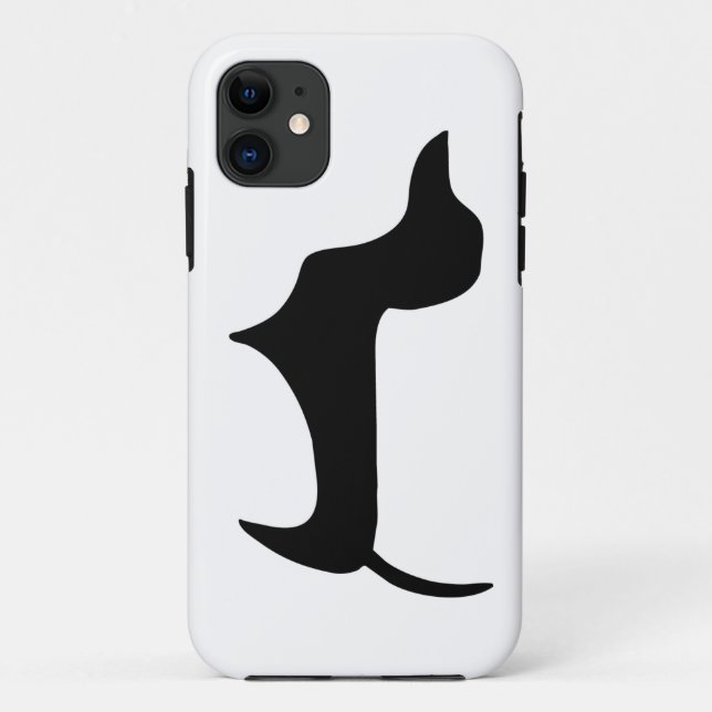 Para iPhone 11 Capa de telefone à moda de Daschsund (Verso)
