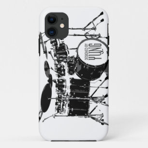 Para iPhone 11 Capa de telefone ajustada do cilindro