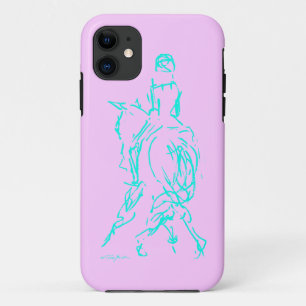 Para iPhone 11 capa de telefone Aqua Meio Passe