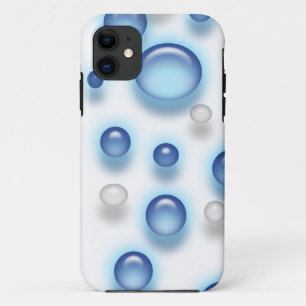 Para iPhone 11 Capa de telefone - Bolhas Azuis