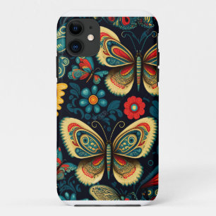 Para iPhone 11 Capa de telefone borboleta