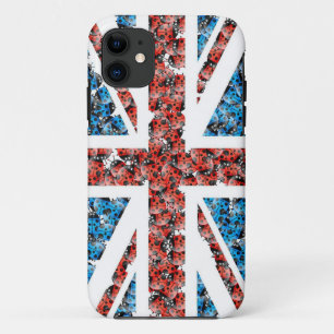 Para iPhone 11 Capa de telefone BRITÂNICA da bandeira dos