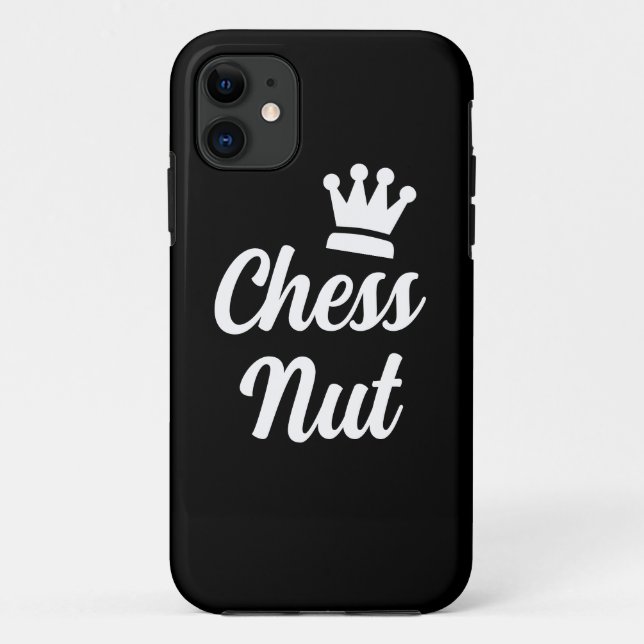Para iPhone 11 Capa de telefone Chess Nut (Verso)