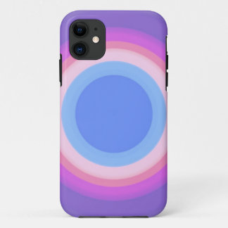 Para iPhone 11 Capa de telefone com Design de Olho do Pastel Bull