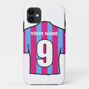 Para iPhone 11 Capa de telefone com o Club Colors! Camisa azul