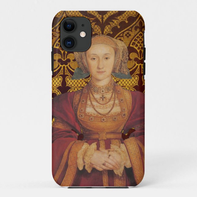 Para iPhone 11 Capa de telefone de Anne of Cleves Queen (Verso)