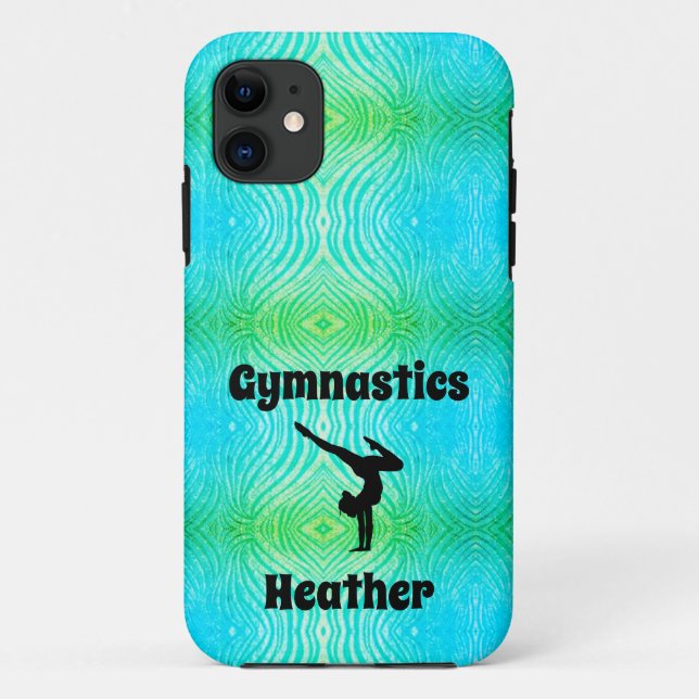 Para iPhone 11 Capa de telefone de células na ginástica - Persona (Verso)