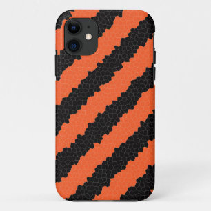 Para iPhone 11 capa de telefone de faixas de halloween